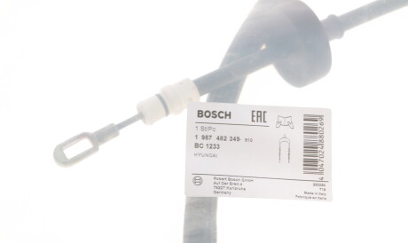 Фото 2 - Трос ручного гальма BOSCH 1 987 482 349 (1987482349)