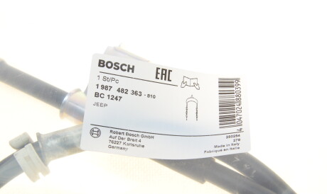 Фото 2 - Трос ручного тормоза BOSCH 1987482363