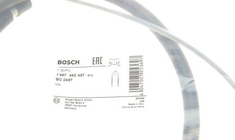 Фото 2 - Трос ручного гальма BOSCH 1 987 482 457 (1987482457)