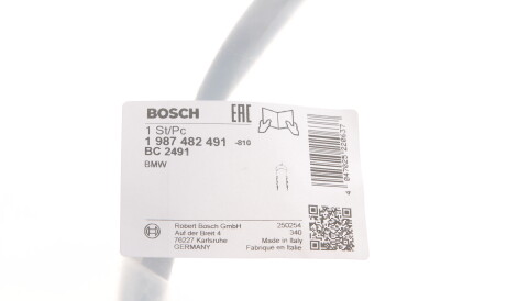 Фото 2 - Трос ручного гальма BOSCH 1987482491