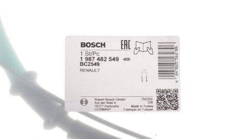 Фото 2 - Трос ручного гальма BOSCH 1 987 482 549 (1987482549)