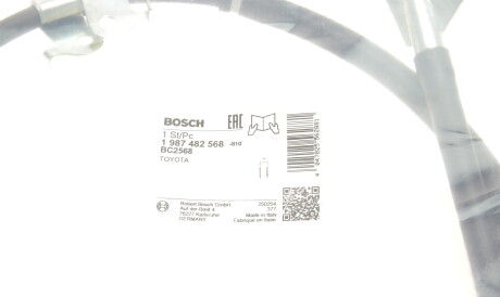 Фото 2 - Трос ручного тормоза BOSCH 1 987 482 568 (1987482568)