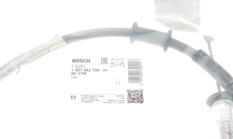 Фото 2 - Трос ручного тормоза BOSCH 1 987 482 700 (1987482700)