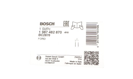Фото 2 - Трос ручного гальма BOSCH 1 987 482 870 (1987482870)