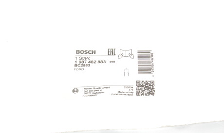 Фото 2 - Трос ручного тормоза BOSCH 1 987 482 883 (1987482883)