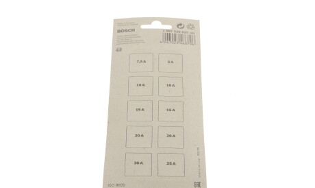 Фото 3 - Запобіжник BOSCH 1 987 529 037 (1987529037)