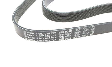 Фото 2 - Ремінь приводний BOSCH 1 987 945 747 (1987945747)