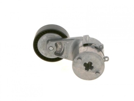 Belt tensioner, v-ribbed belt - (1340555, 90571758) BOSCH 1987945811 (фото 1)