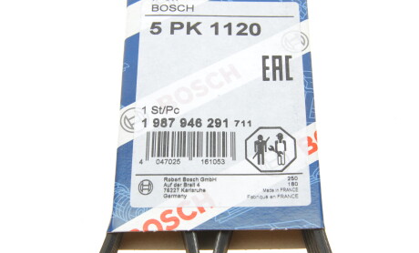 Фото 6 - Ремінь приводний BOSCH 1 987 946 291 (1987946291)