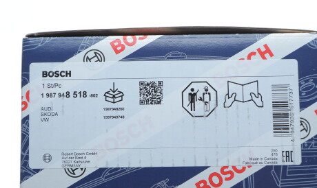 Фото 2 - Комплект ременя ГРМ BOSCH 1987946936