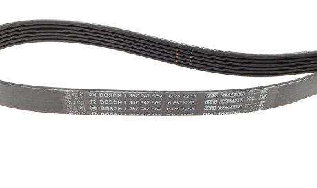 Фото 2 - Ремінь приводний BOSCH 1 987 947 569 (1987947569)
