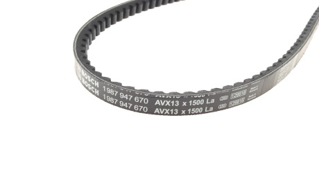 Фото 2 - Ремень приводной BOSCH 1 987 947 670 (1987947670)
