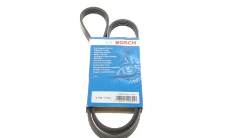 Ремень поликлиновый 4PK1100 4 ребра 1100 мм (Fiat Toyota Nissan Lancia Honda Subaru Kia) - BOSCH 1 987 947 863