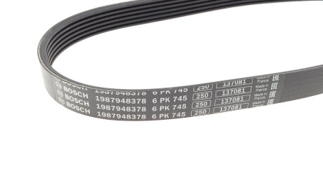 Фото 3 - Ремінь приводний BOSCH 1 987 948 378 (1987948378)