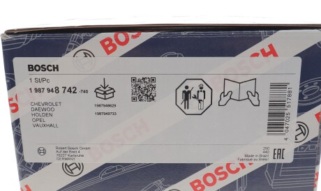 Фото 3 - Комплект ременя ГРМ BOSCH 1 987 948 742 (1987948742)