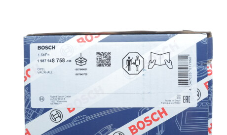 Фото 2 - Комплект ременя ГРМ BOSCH 1 987 948 758 (1987948758)