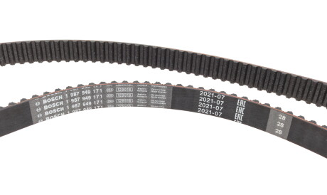 Фото 2 - Ремень ГРМ BOSCH 1 987 949 171 (1987949171)