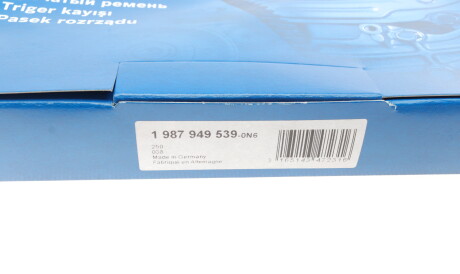 Фото 2 - Ремінь ГРМ BOSCH 1 987 949 539 (1987949539)