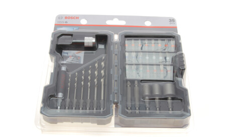 Набір біт комбінований 35 од. - BOSCH 2 607 017 328