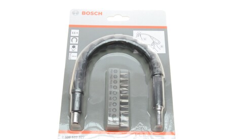 Гнучкий подовжувач 300 мм + 10 бiт - BOSCH 2 608 522 377