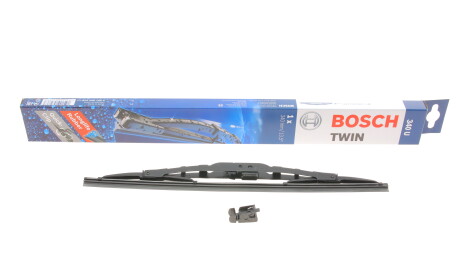 Щетка стеклоочистителя дворник каркасная Twin 340мм 340U - (1635157180) BOSCH 3 397 004 578 (фото 1)