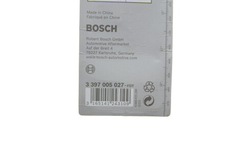 Фото 3 - Двірник (щітка склоочисника) BOSCH 3 397 005 027 (3397005027)
