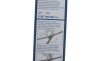 Щетка стеклоочистителя (задняя) (240mm) MB A-class (W176) 12-18 - ((1768200545, A1768200545)) BOSCH 3 397 006 864 (фото 9)