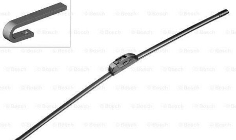 Щітка склоочисника (500mm) Man L2000/M 2000 L 93- (безкаркасна) 3 397 008 841 - BOSCH 3397008841