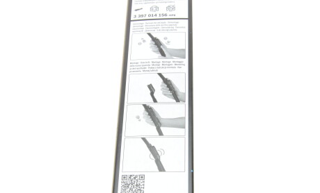 Фото 9 - Двірник (щітка склоочисника) BOSCH 3 397 014 156 (3397014156)