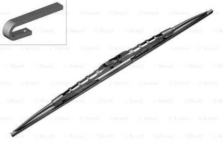 Склоочисник - ((76630S6DG01, 8D9955427, MZ690103)) BOSCH 3397018140