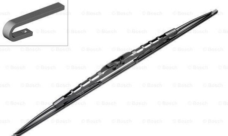 Щетка стеклоочистителя - ((0008244926, 8244926, 431955425)) BOSCH 3397018145