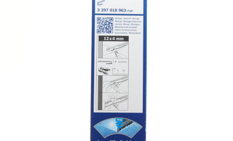 Фото 7 - Дворник (щетка стеклоочистителя) BOSCH 3 397 018 963 (3397018963)