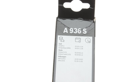 Фото 11 - Дворник (щетка стеклоочистителя) BOSCH 3 397 118 936 (3397118936)