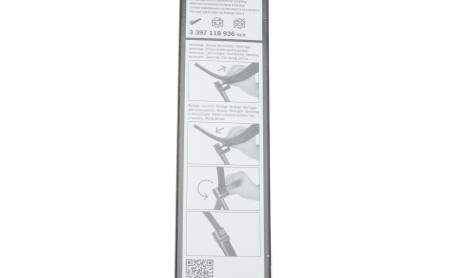 Фото 10 - Дворник (щетка стеклоочистителя) BOSCH 3 397 118 936 (3397118936)