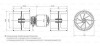 Вентилятор салону - ((5760293000000, 81AG18565AA)) BOSCH 9130081029 (фото 6)