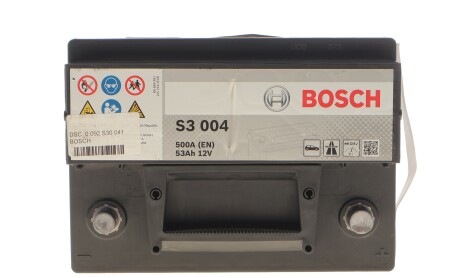 Фото 2 - Автозапчасть BOSCH DSC0092S30041
