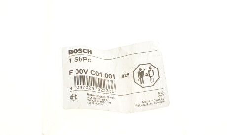 Фото 3 - Форсунка паливна BOSCH F 00V C01 001 (F00VC01001)