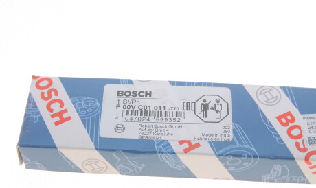 Фото 3 - Форсунка паливна BOSCH F 00V C01 011 (F00VC01011)