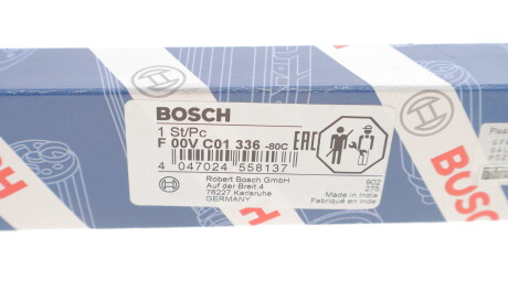 Фото 3 - Форсунка топливная BOSCH F 00V C01 336 (F00VC01336)