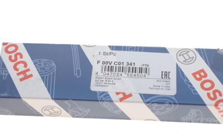 Фото 3 - Форсунка паливна BOSCH F 00V C01 341 (F00VC01341)