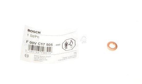 УЩІЛЬНЮЮЧЕ КІЛЬЦЕ - (057130219A, WHT001689, 00A103484) BOSCH F 00V C17 505