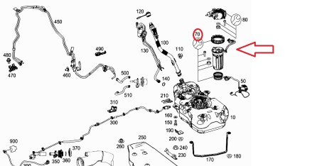 Елемент насосного модуля DeNOx, MERCEDES GLE (W166), M (W164), M (W166) 2.2D/3.0D 02.10-10.18 - ((1664706001, 1664707201, 1664710275, 1664710775, A1664706001)) BOSCH F01C600244