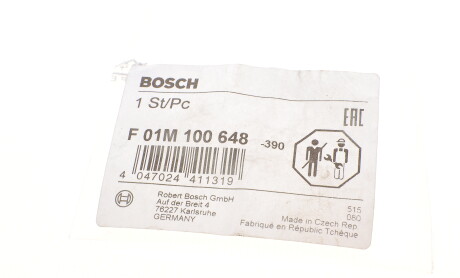 Фото 5 - Автозапчасть BOSCH F 01M 100 648 (F01M100648)