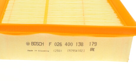 Фото 3 - Повітряний фільтр BOSCH F 026 400 138 (F026400138)