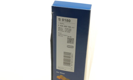 Фото 5 - Воздушный фильтр BOSCH F 026 400 180 (F026400180)