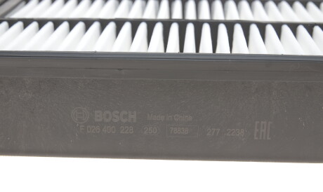 Фото 3 - Повітряний фільтр BOSCH F 026 400 228 (F026400228)