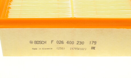 Фото 2 - Воздушный фильтр BOSCH F 026 400 230 (F026400230)