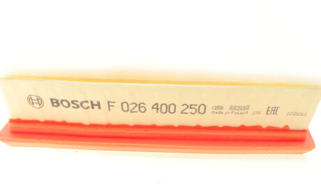 Фото 5 - Повітряний фільтр BOSCH F 026 400 250 (F026400250)
