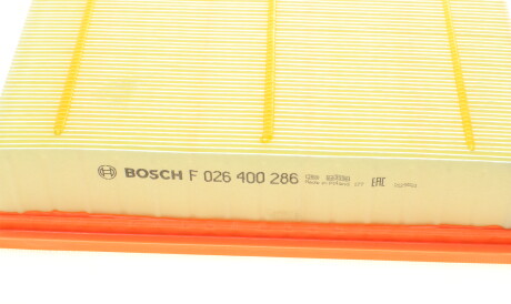 Фото 3 - Повітряний фільтр BOSCH F 026 400 286 (F026400286)