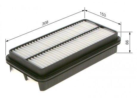 Фото 5 - Повітряний фільтр BOSCH F026400315